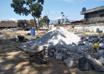 Pembangunan Kantor Dinas Perhubungan yang Baru Semrawut