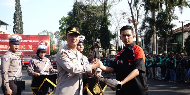 Kapolres Garut Ajak Pemuda Garut Sukseskan Pelaksanaan Pemilu Tahun 2024