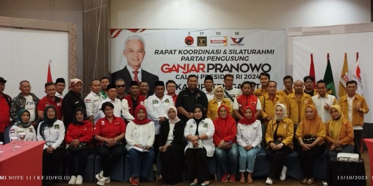 Partai Pengusung Capres Ganjar Pranowo di Garut Lakukan Konsolidasi