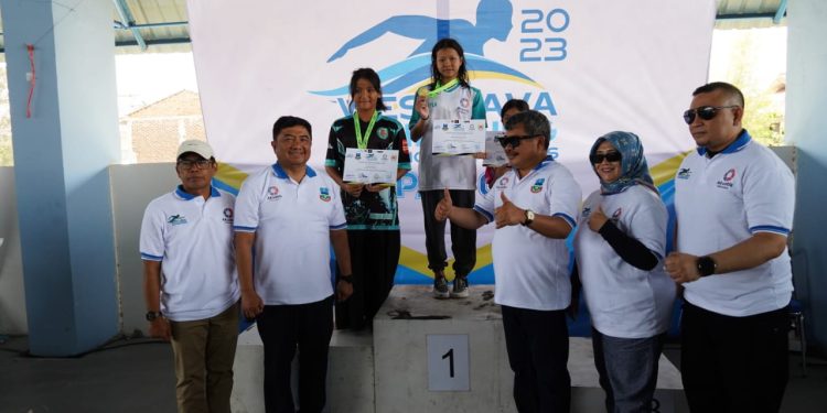 Bupati Garut Buka Resmi Kejuaraan Renang tingkat Provinsi di Akuatik Talaga Bodas