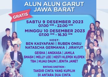 Garut menjadi kota penutup “KARNAVAL SCTV 2023”  Dimeriahkan oleh SMASH, Geisha, Jenita Janet, dan Sederet Bintang Sinetron SCTV