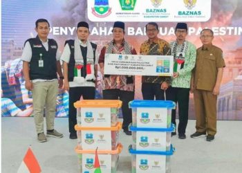 Baznas Kabupaten Garut Infakan Bantuan untuk Palestina Sebesar Satu Milyar Melalui Baznas RI