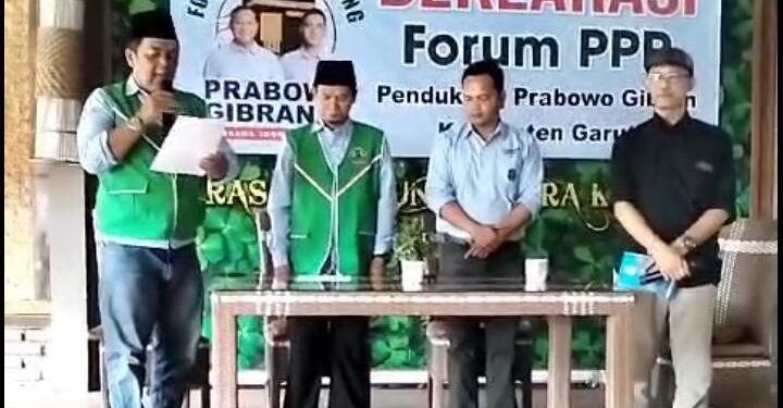 Forum PPP Garut Dukung Prabowo Gibran