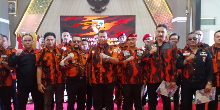 Tiga Kali Terpilih, Delit Suparman Kembali Dilantik Menjadi Ketua MPC Pemuda Pancasila Kabupaten Garut