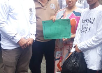 MARAG Berikan Bantuan Ke Korban Kebakaran di Kelurahan Regol