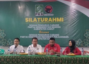 Jelang Pilkada, PDI Perjuangan Garut Lakukan Silaturahmi ke PKB Garut