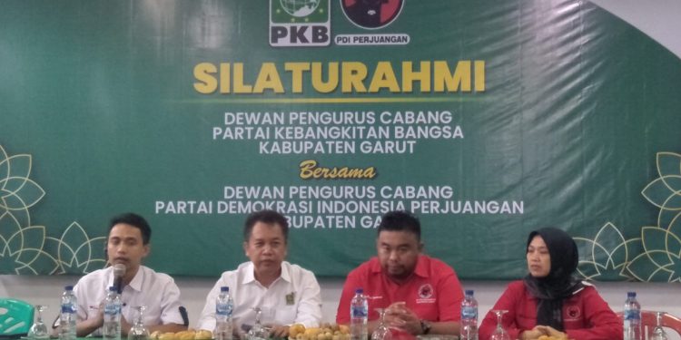 Jelang Pilkada, PDI Perjuangan Garut Lakukan Silaturahmi ke PKB Garut