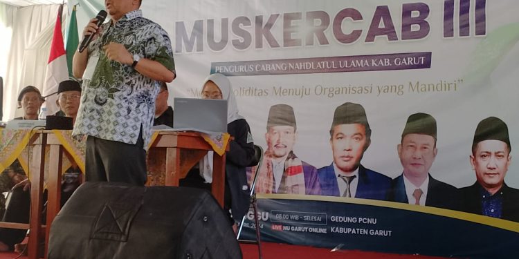 Muskercab III PCNU Garut Sukses Digelar