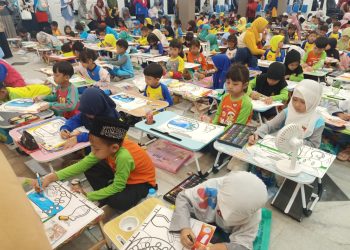 Gebyar Prestasi Siswa dan Guru Taman Kanak Kanak di Pendopo Berlangsung Meriah