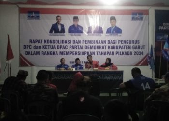 Demokrat Garut Terima Silaturahmi Safari Politik PDI Perjuangan