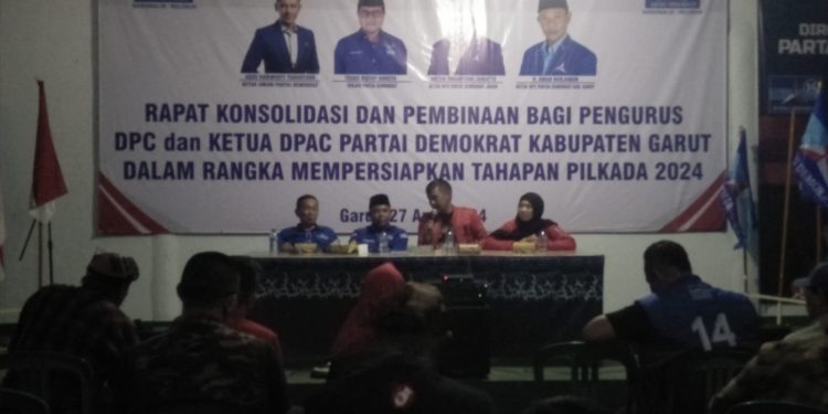 Demokrat Garut Terima Silaturahmi Safari Politik PDI Perjuangan