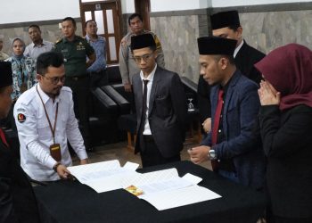 126 Panwascam se-Kabupaten Garut Resmi Dilantik