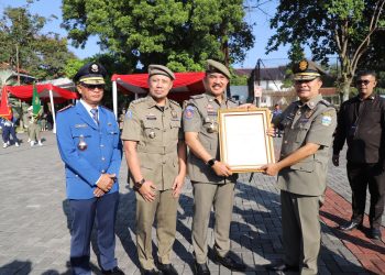 Pj Bupati Garut Apresiasi Peran Satpol PP, Satlinmas, dan Damkar dalam Mengatasi Permasalahan di Masyarakat
