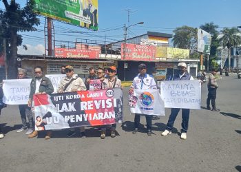 Ikatan Jurnalis Televisi Indonesia (IJTI) Korda Garut, Tolak RUU Penyiaran