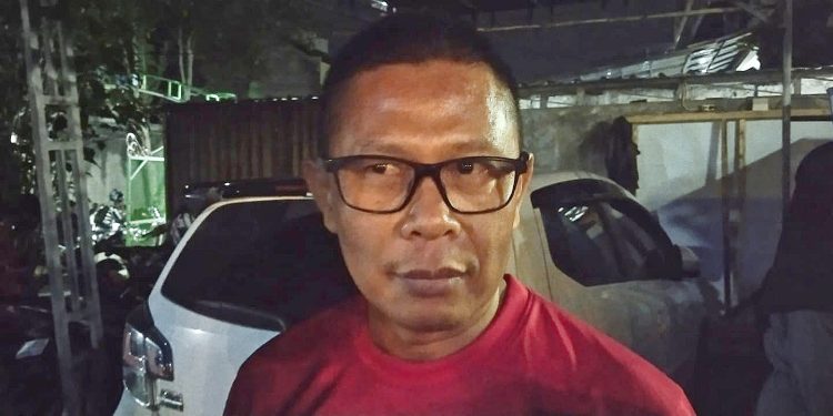 Nobar Timnas H Dudung Diikuti Warga dan Timses