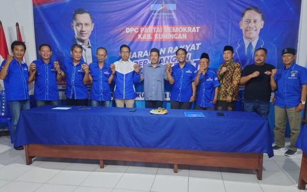 Yanuar Prihatin Dapat Rekom dari Partai Demokrat untuk Maju di Pilkada 2024 Kabupaten Kuningan