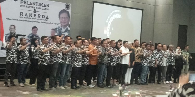 Fadh El Fouz Ar Rafiq Lantik Pengurus DPD Bapera Kabupaten Garut