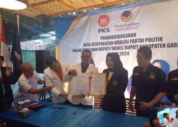 Nasdem PKS Garut Sepakat Berkoalisi
