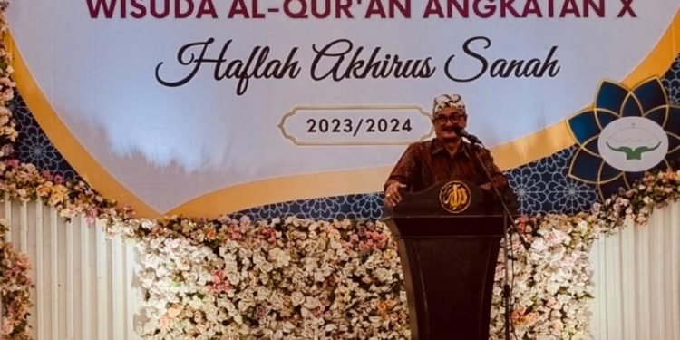 Sebanyak 74 Siswa SMPI-IT Wasilah Intelegensia mengikuti kegiatan Haflah Akhir Sanah di Pendopo