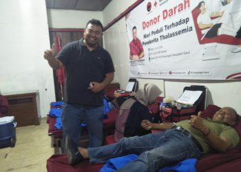 DPC PDI Perjuangan Garut Gelar Donor Darah untuk Bantu Pengidap Thalasemia Mayor