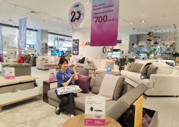 PROMO CASHBACK hingga 15% Jt + dapatkan FREE GIFT Sofa Recliner