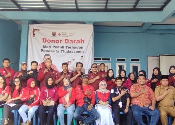 Desa Sukalaksana Gelar Donor Darah ,Yudha Puja Turnawan Sebut Kemanusiaan Ini Adalah Komitmen Kita