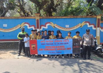 Upaya Polsek Limbangan Kampanyekan Keselamatan Berlalu Lintas Untuk Masyarakat