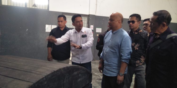 Bacagub Jabar dari Partai Nasdem Ilham Habibie Kunjungi PT. GMP