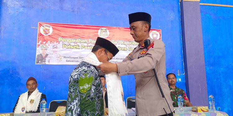 Polsek Pasirwangi Tetapkan Pengurus Da’i Kamtibmas