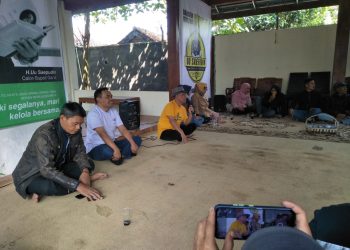Bacalon Partai Golkar, Uu Saepudin Gelar Pertemuan Bersama Relawan