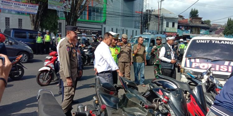PJ Bupati Garut Berikan Apresiasi Pelaksanaan Ops Patuh Lodaya 2024