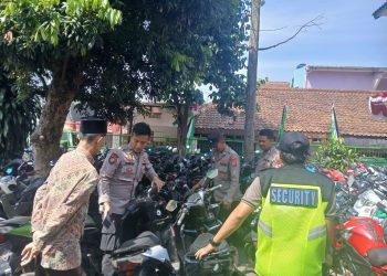 Polsek Leles Gelar Operasi Penertiban Knalpot Bising di Kecamatan Leles
