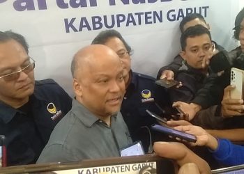 Ilham Habibie Kunjungi Kantor DPD Nasdem Garut