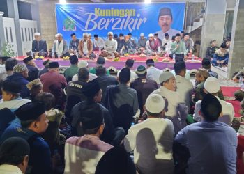 Yanuar Prihatin Calon Bupati Kuningan Pilkada 2024 Gelar Dzikir Akbar