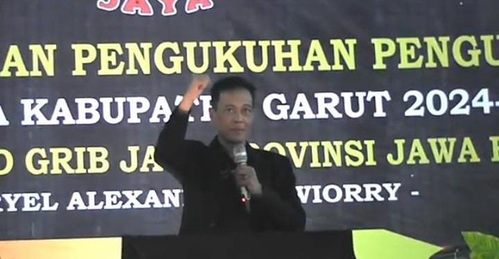 Kepengurusan GRIB JAYA DPC Garut Dikukuhkan,  Dilantik Langsung oleh GRIB Jabar