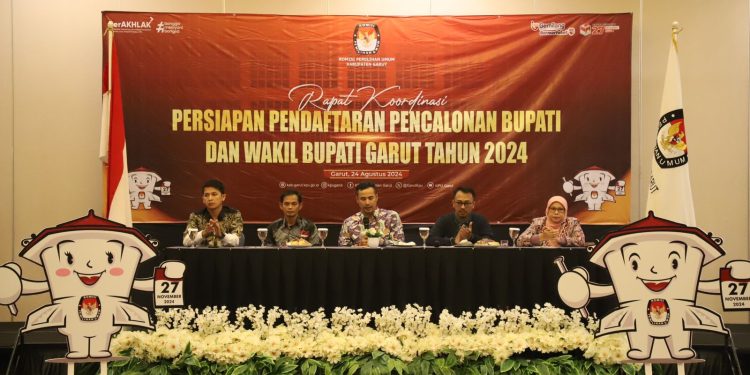 KPU Kabupaten Garut Umumkan Pendaftaran Pilkada Tahun 2024