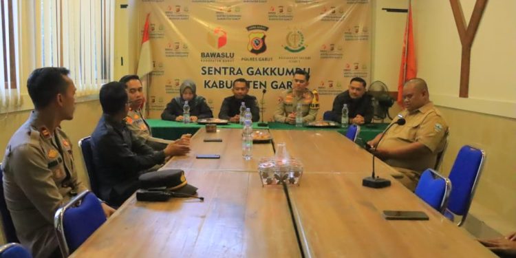 Sinergitas Bawaslu dan Polres Garut Dalam Pengawasan Pilkada 2024
