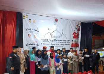 DPC PDI Perjuangan Gelar Maulid Nabi dan Santuni Anak Yatim dan Dhuafa