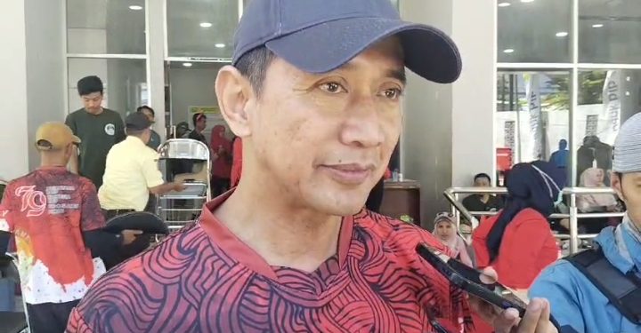 Peringatan HUT RI ke 79 di RSUD dr Slamet Garut. Ditutup dengan Kegiatan Sehat