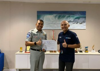 Jasa Raharja,BRI dan Bapenda Kabupaten Purwakarta Tandatangani Komitmen Bersama Kepatuhan membayar Pajak Kendaraan Bermotor