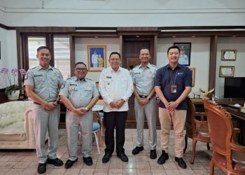 Kepala Perwakilan Jasa Raharja Sukabumi Bersilaturahmi Dengan PJ Walikota Sukabumi