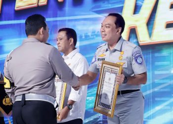 Konsisten Dukung Korlantas Polri di Bidang Kamseltibcarlantas, Jasa Raharja Dapat Piagam Penghargaan dari Kapolri