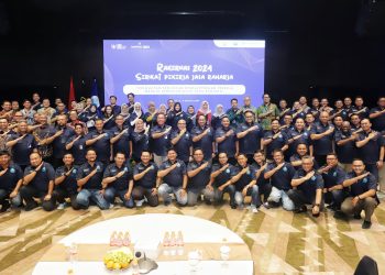 Rivan A. Purwantono Tekankan Semangat Sinergi dan Kolaborasi dalam  Rakernas Serikat Pekerja Jasa Raharja  Jakarta