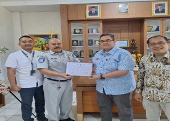 Jasa Raharja, RSUD Kabupaten Subang Tandatangani Komitmen Bersama Kepatuhan membayar Pajak Kendaraan Bermotor