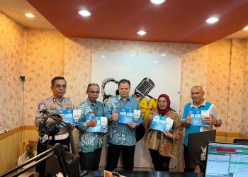 Jasa Raharja & Tim Pembina Samsat Kabupaten Bogor Sosialisasikan Program Pemutihan Kendaraan Bermotor 2024 di Radio Teman FM