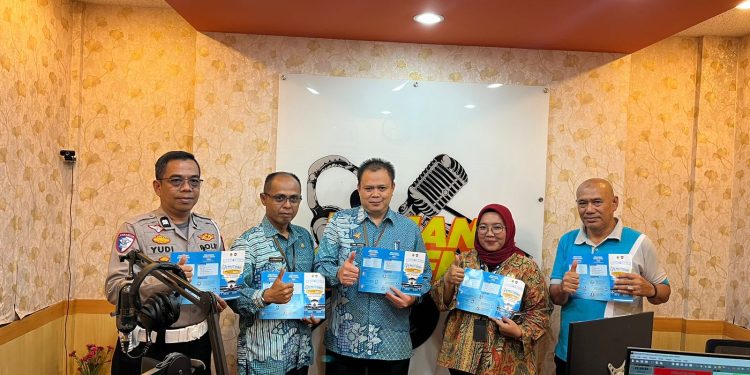 Jasa Raharja & Tim Pembina Samsat Kabupaten Bogor Sosialisasikan Program Pemutihan Kendaraan Bermotor 2024 di Radio Teman FM