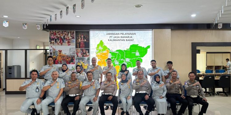 Jasa Raharja dan Korlantas Polri Tingkatkan Sinergi Lewat Monev  Penegakkan Hukum TW III 2024