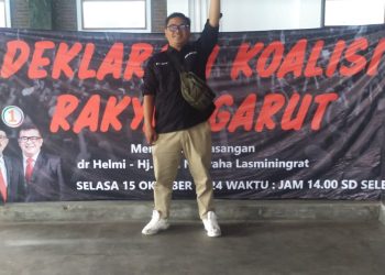 PPRG Deklarasikan Dukungan Kepada Helmi-Yudi di Pilkada Garut 27 November