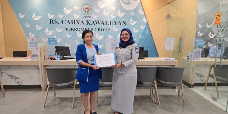 Jasa Raharja Lakukan Komitmen Bersama RS Cahya Kawaluyaan Kabupaten Bandung Barat