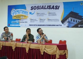 Jasa Raharja Bersama TPS Kota Bandung III Bersinergi Dalam Program Pemutihan PKB di Kecamatan Mandalasari